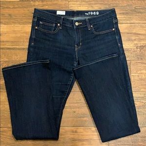 Gap 1969 Curvy Jeans - Dark Denim - Size 29R